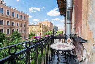 Апартаменты Light House Apartments Санкт-Петербург Номер-студио с балконом-5